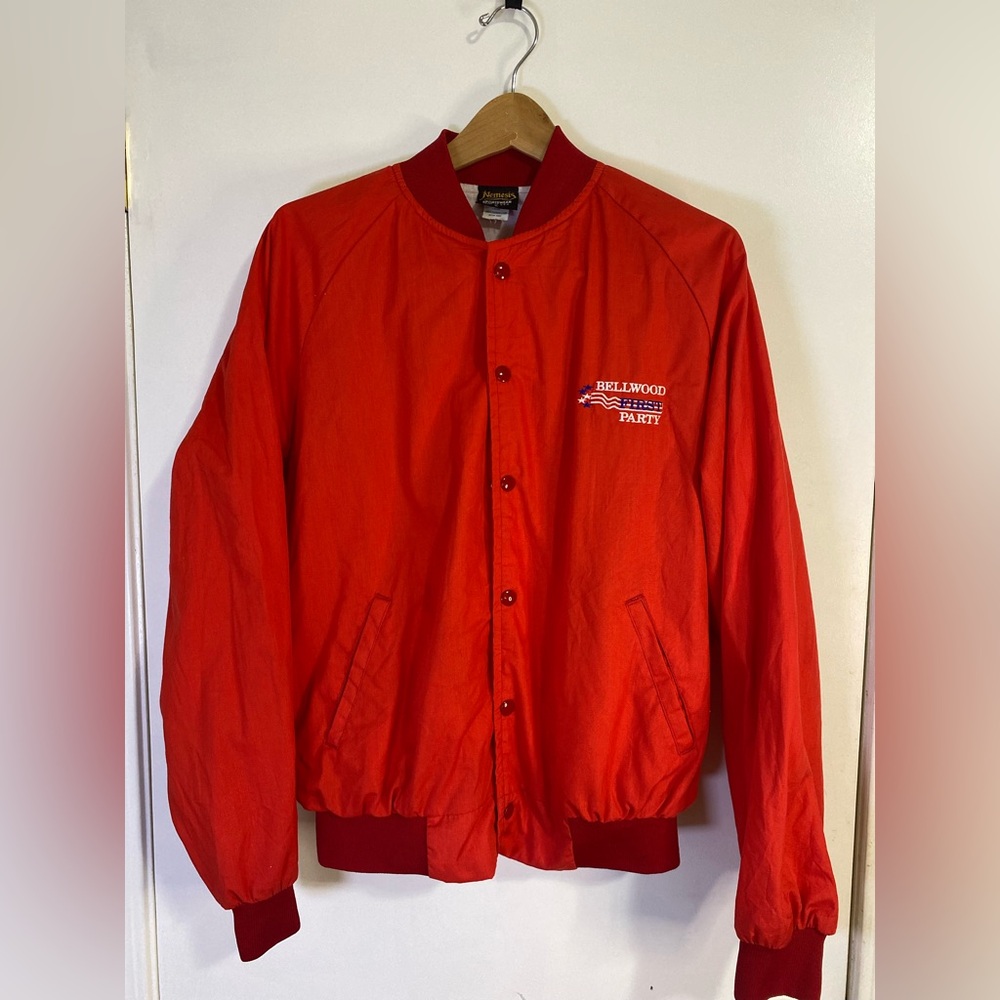 Vintage Nemesis  Sportswear Men’s Bomber Jacket 90s 80s Made in USA Size Large